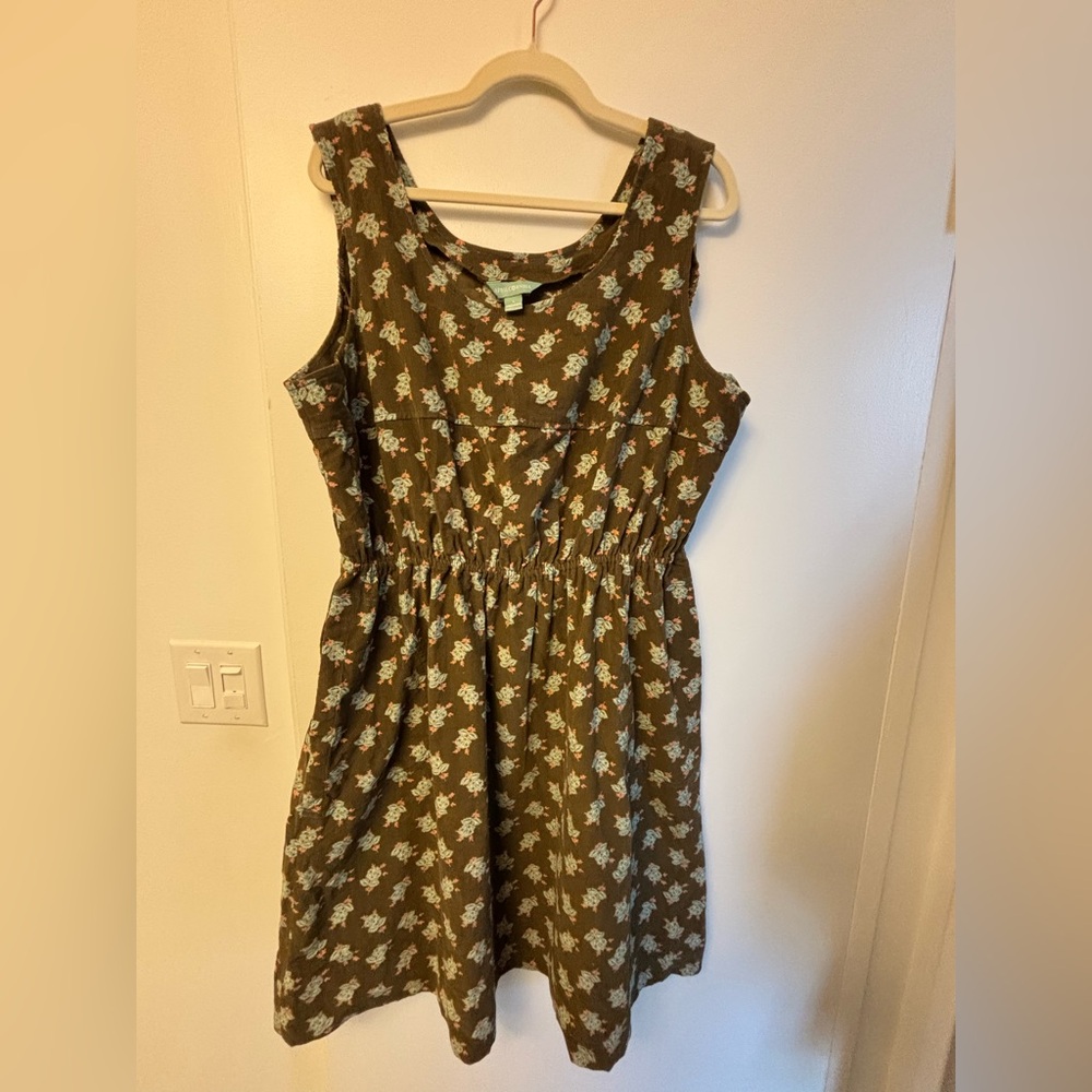 Corduroy dress
